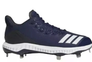 ADIDAS MEN’S BASEBALL CLEATS ICON BOUNCE 11.5 NAVY/WHITE CG5244 - Picture 1 of 5