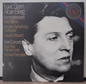 CBS MASTERWORKS M42139 STERN BERG KAMMERKONZERT SERKIN ABBADO BERNSTEIN PROMO LP - Picture 1 of 4