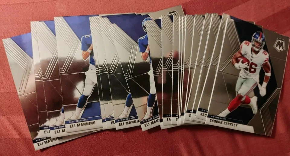 2020 Panini Mosaic Football base cards 1-150 Pick from Drop down list. - Image 1 of 1