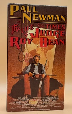 The Life and Times of Judge Roy Bean VHS 1972, 1989 Paul Newman *Buy 2 Get 1* - Image 1 of 3