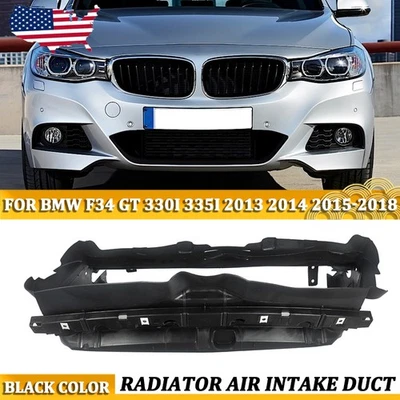 For BMW F34 GT 330i 2013-2018 Front Bumper Radiator Air Intake Duct #51747294902 Foto 1 de 4