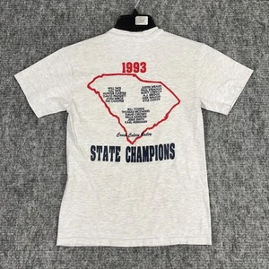 Vintage Single Stitch Soccer Shirt Youth 1993 South Carolina State Champions - Picture 1 of 11