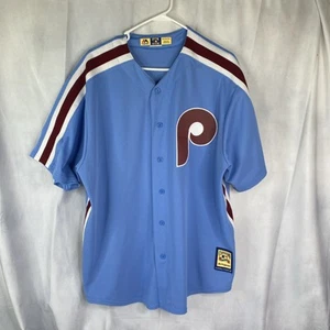 Majestic AUTHENTIC PHILADELPHIA PHILLIES BRYCE HARPER COOL BASE JERSEY MENS 2XL - Picture 1 of 8