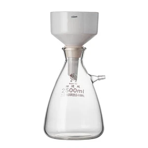 Glass Filter Flask Set - Büchner Funnel & Flask 125ml-20L, Lab Filtration Device - Picture 1 of 43