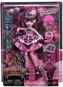 Monster High Scary Sweet Muñeca Cumpleaños, Draculaura en Rosa - Imagen 1 de 4