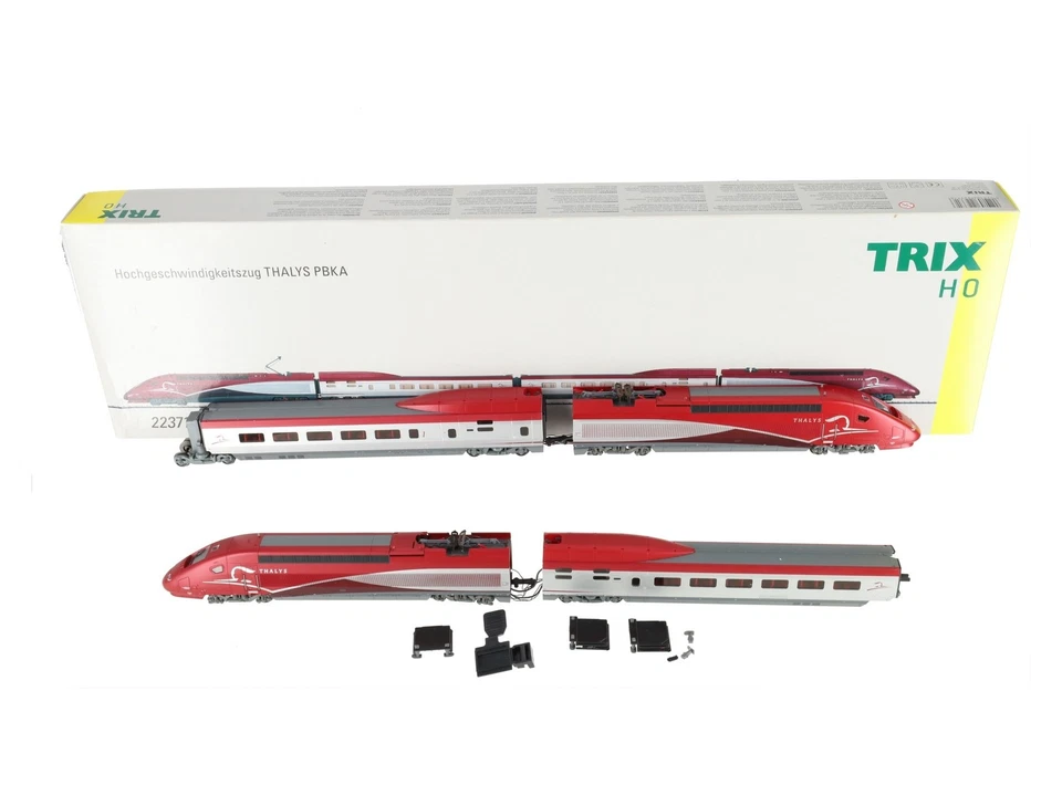 Trix 22371 HO Thalys PBKA High Speed Train Electric Locomotive #4331 LN/Box - Image 1 of 4