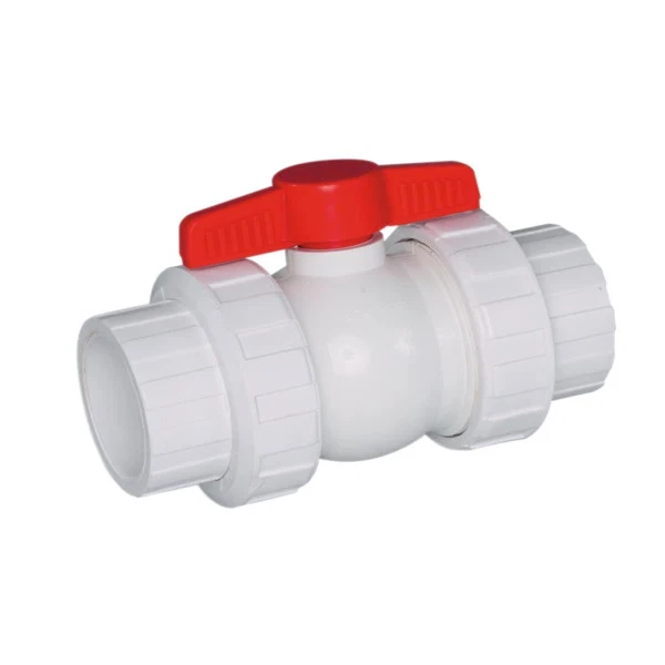 HAYWARD 1" PVC WHITE TRUE UNION COMPACT BALL VALVE QTA1010CSEW - Image 1 of 1