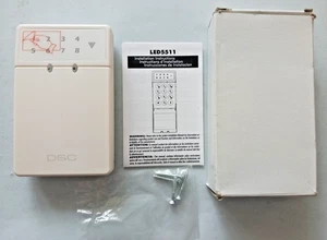 Clavier DSC LCD5511 Icon 64 zones pour systèmes d'alarme PowerSeries - Photo 1 sur 2