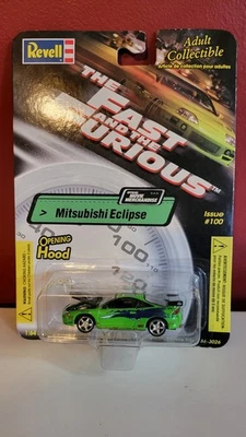 Revell Die-Cast Mitsubishi Eclipse The Fast and the Furious Issue #100 1:64 NEW - Image 1 of 4
