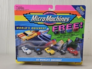 Micro Machines #2 Worlds Quickest 64630 with Minis 1994 Galoob Vintage Cars Toys - Picture 1 of 15