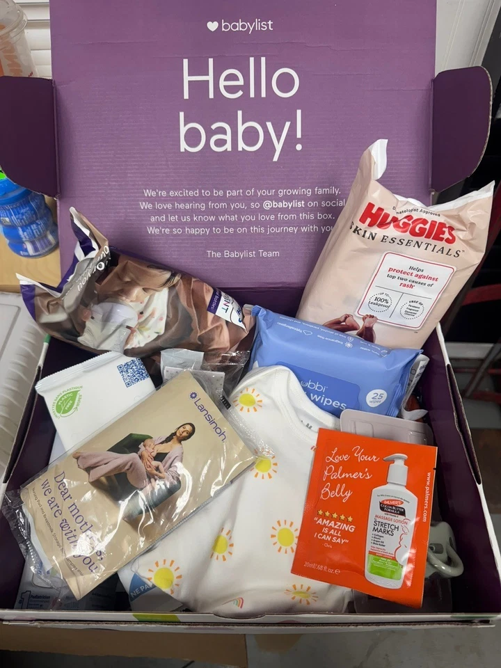 Babylist Entrega Especial Hello Baby Caja Set Regalo Foto 1 de 3