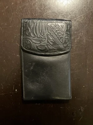 Rolf’s Micro Bolso Cuero de Vaca Vintage Bolsillo Cuero Negro Foto 1 de 4