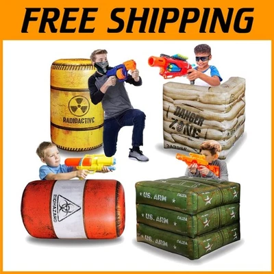 Захватывающие надувные лодки на поле боя для вечеринок по случаю дня рождения - Изображение 1 из 4