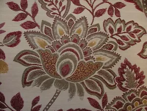2.6 Metres iLiv Clara FR Woven Jacquard Curtain Upholstery Cushion Fabric - Picture 1 of 14