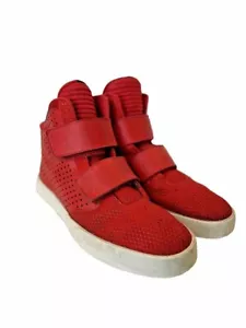 Nike Flystepper 2K3 scarpe sneakers alte uomo taglia 10,5 M rosse 677473-602 - Foto 1 di 12