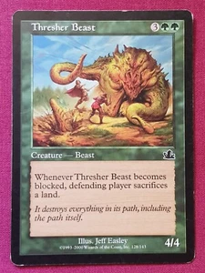 Magic The Gathering PROPHECY THRESHER BEAST green card MTG - Bild 1 von 2