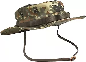 Mil-Tec Flecktarn Trilaminate Boonie Tactical Waterproof Breathable Vented Hat - Picture 1 of 6