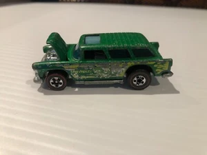 1969 HOT WHEELS REDLINE ALIVE 55 ENAMEL GREEN 1969 Mattel Hong Kong L@@K - Picture 1 of 6