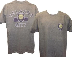 NEW Orlando City SC Mens Sizes M-L-XL-2XL G-III Gray 2-Sided Shirt $20 - Picture 1 of 7