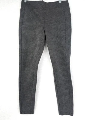 LOFT OUTLET Women's  Ankle Leggings Size M Gray & Black - Image 1 of 4