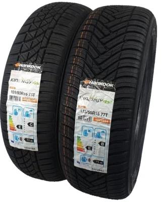 Ganzjahresreifen Hankook smart 451 fortwo vier Stück 155/60 und 175/55 R15 - Bild 1 von 4