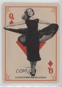 2013 Panini Golden Age Playing Cards Elizabeth Montgomery #QD