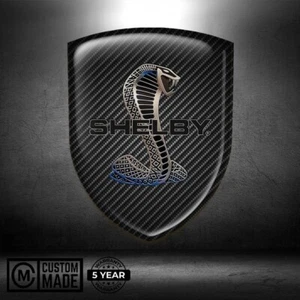 Shelby Sticker | Fender Badge Decal | Side Logo Trunk Bumper Laptop etc. - Picture 1 of 7