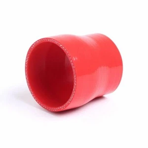 Red 2'' to 2.5'' Silicone Straight Reducer Hose 51mm to 64mm Intercooler Pipe - Picture 1 of 3