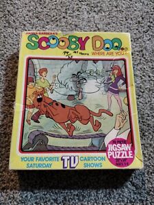 Vintage 1970's John Sands Hanna Barbera Scooby Doo 70 Piece Jigsaw Puzzle