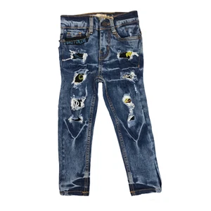 Kid's FWRD DENIM & CO. Little Kid's Paint Me Down Denim Jean - Picture 1 of 2