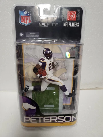 NFL Sports Picks Elite Series 1 Adrian Peterson Action Figure Minnesota Vikings Cover