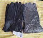 2 Pair Leather Gloves Men,Black,Leather,L/Xl,New