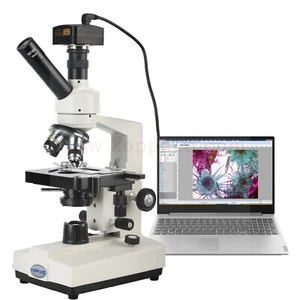 KOPPACE 40X-1600X 5 Million Pixels USB2.0 Camera Biological Microscope - Picture 1 of 7