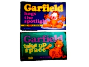 Garfield comic books by Davis, Jim Paperback / softback Book set of two - Picture 1 of 5