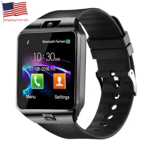Bluetooth Smart Watch Sleep Monitor Steps Calorie Count for Android Men Women - Picture 1 of 12