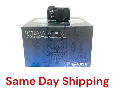 SWAMP FOX SWAMPFOX SWAMPFOX KRAKEN Closed Emitter Green DOT sight for RMR & MOS 1x16 COMPACT OPTIC