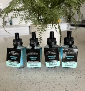 Bath And Body Works TÜRKIS WASSER Wandblumen Nachfüllstopfen X4 - Bild 1 von 1