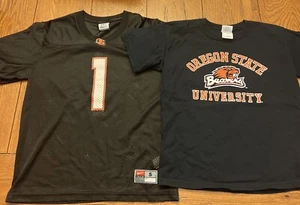 Pair Of Oregon State Beavers Shirt Jersey Size Youth S Football - Picture 1 of 11