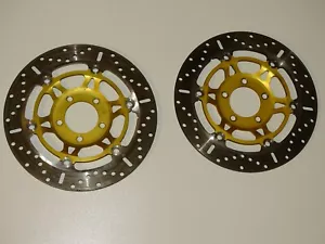 SUZUKI BANDIT 400 GK75B 1994 BREMSSCHEIBEN BREMSSCHEIBE VORNE 4,8 MM EBC - Picture 1 of 6
