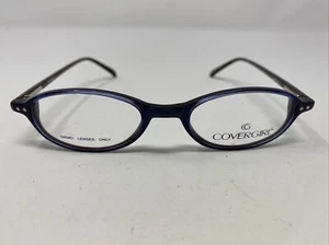 COVERGIRL CG-102 BLU 46-16-135 Blue/Brown Full Rim Eyeglasses Frame SF62 - Picture 1 of 8