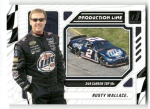2024 Donruss #4 Rusty Wallace Production Line Team Penske - Picture 1 of 2