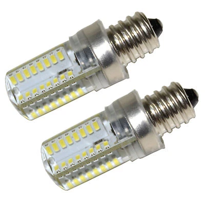 2-Pack E12 Candelabra Base LED Bulb for Whirlpool 22002263 Refrigerator / Dryer - Image 1 of 4