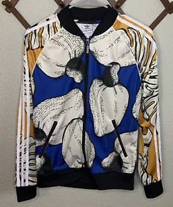 Adidas THE FARM RIO SUPERSTAR Giacca Track Felpa Shirt Firebird Donna Taglia Small - Foto 1 di 6