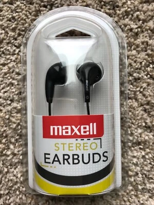 Auriculares estéreo Maxell compatibles con iPod/iPhone nuevos en caja Foto 1 de 2