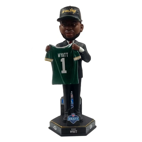 Devonte Wyatt Green Bay Packers 2022 Draft Pick No. 28 Bobblehead NFL Football Cover