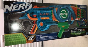 Nerf -Elite 2.0 Flipshots Flip-32 Blaster 32 Dart Double Barrels NIB Hasbro - Picture 1 of 6