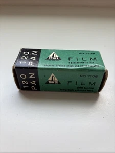 Vintage Tower 120 Pan Black & White Film Panochromatic No 7106 Exp. May 1962 - Picture 1 of 3