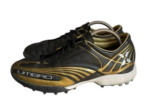 Umbro Rev Lge II TF Hombre Fútbol Astros Talla UK 9 Negro Dorado Con Cordones De Colección - Imagen 1 de 10
