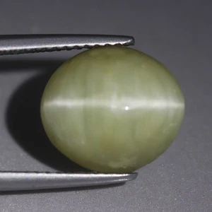 5,90 cts_Wunderschön!! Best Collection_100 % natürliches unbeheiztes Quarz Katzenauge - Bild 1 von 3