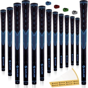 Golf Grips Set of 13, Bundle with Tape or Full Regripping Kit, Jumbo / Mid / ... - Picture 1 of 8